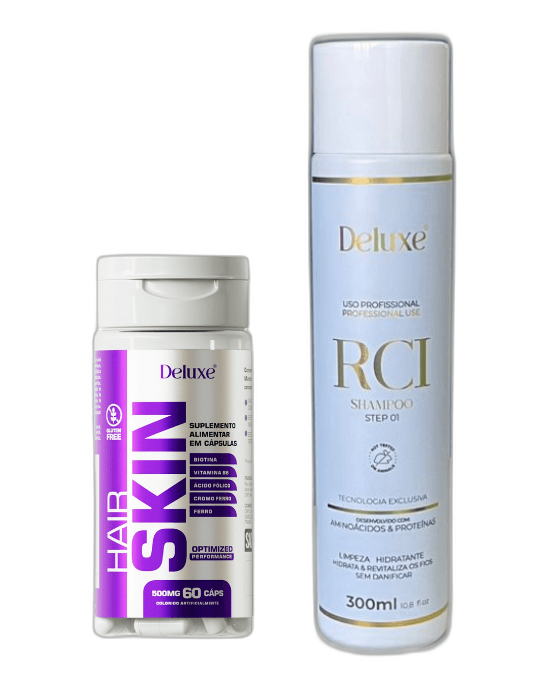 Combo Shampoo E Hair Skin | DELUXE