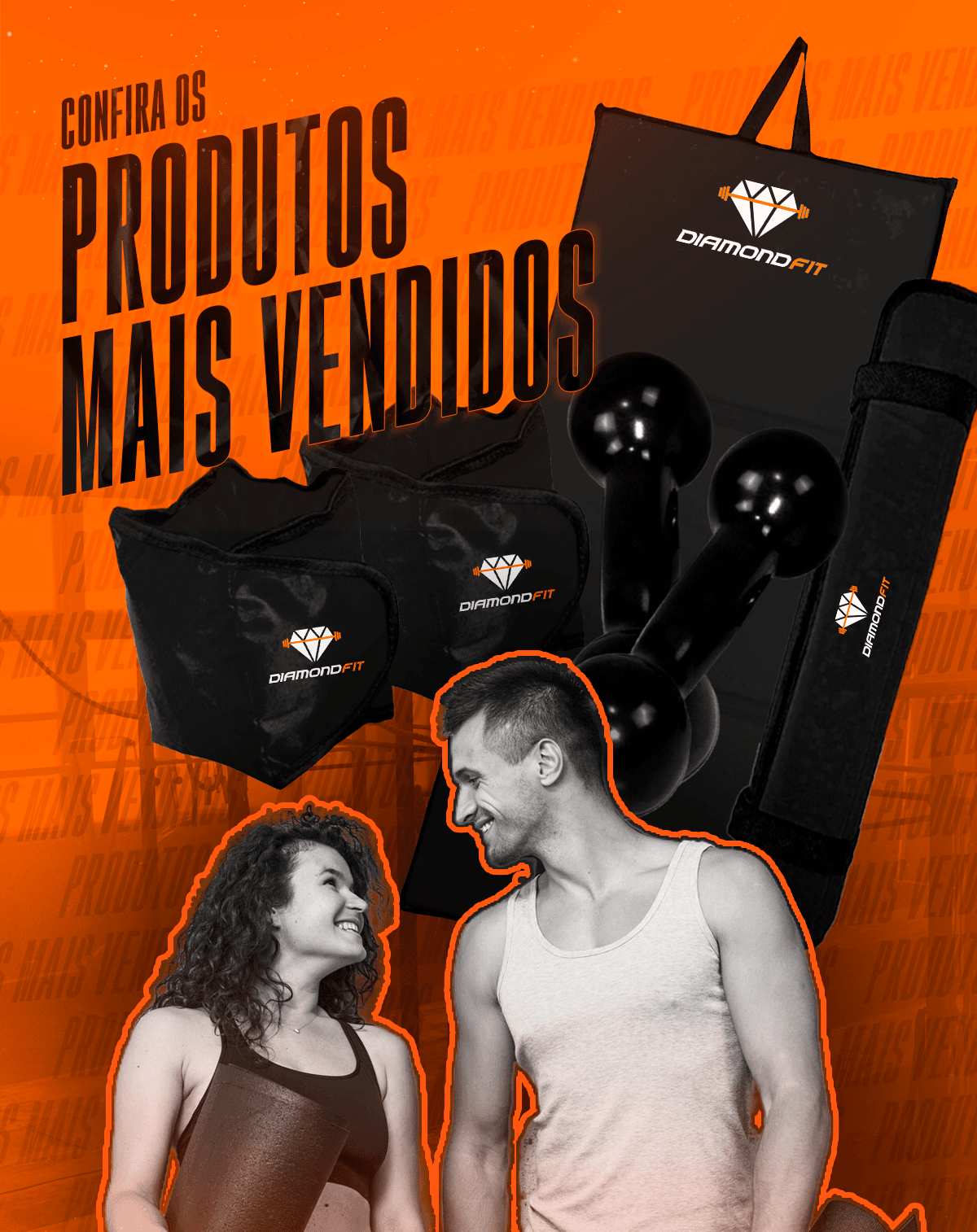 Produtos mais vendidos