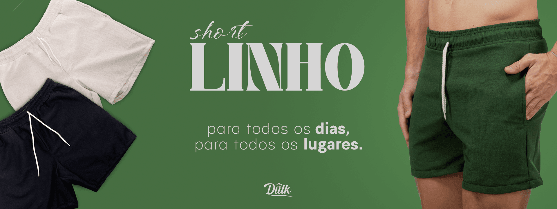 Short Linho