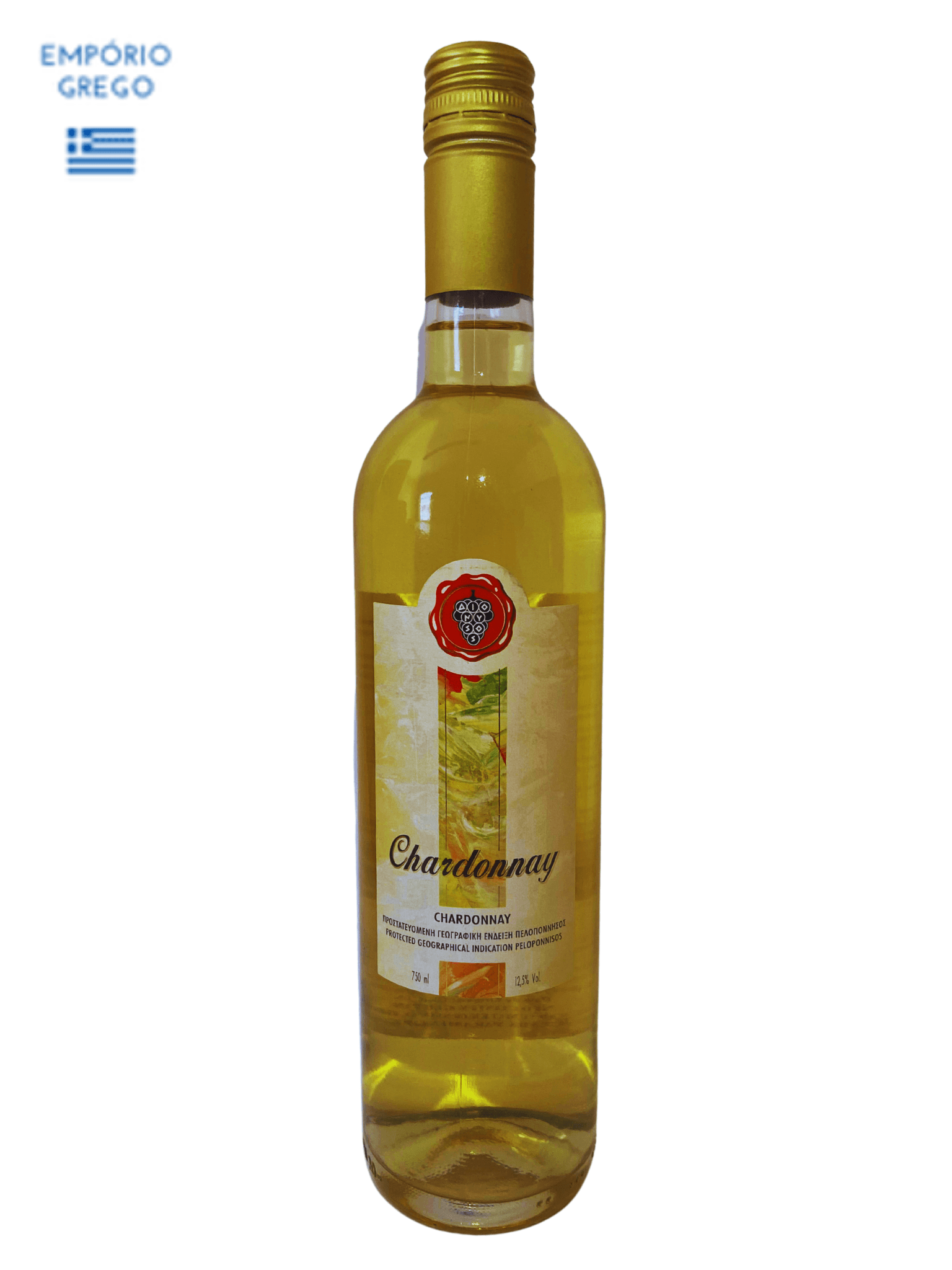 VINHO FINO DE MESA BRANCO SECO CHARDONNAY 750ML | Empório Grego