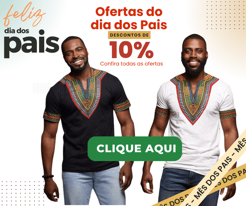 Banner Home Desk - Dias dos Pais Estilo Afro - Mobile