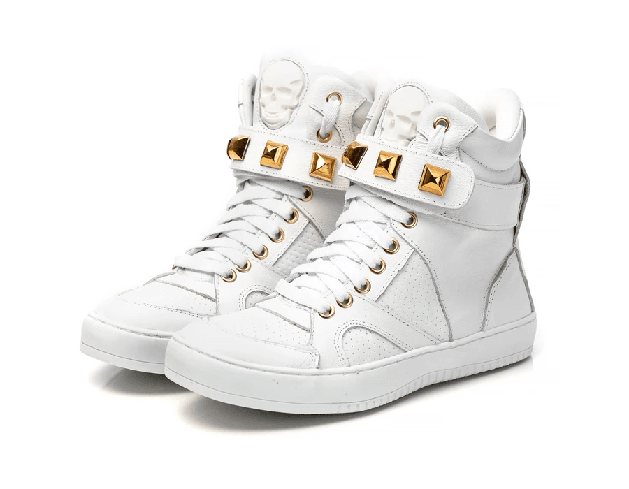 CC CANO ALTO SNEAKER IN BLACK TWEED AND RUBBER