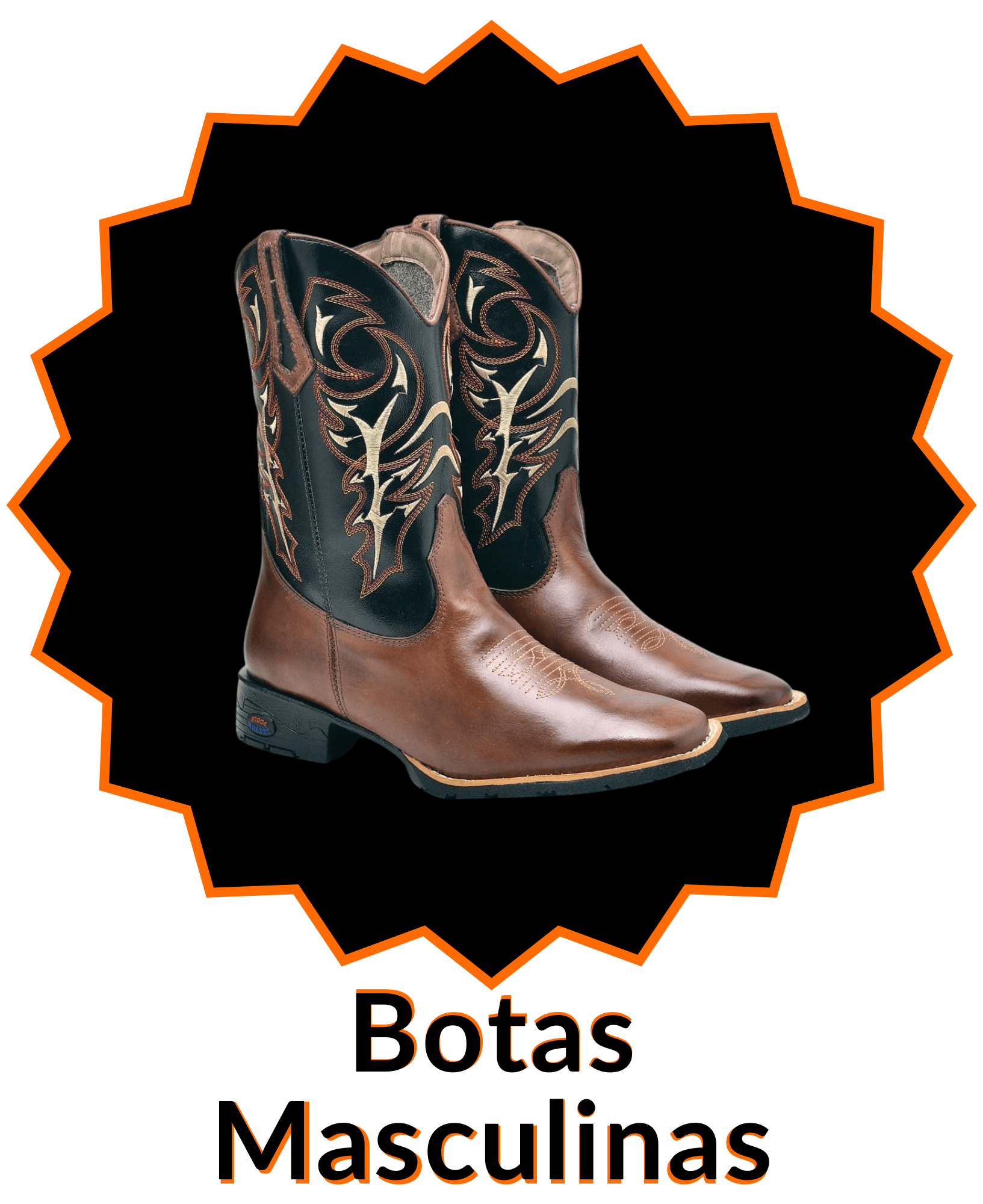 Categoria de Calçados Masculinos Botas