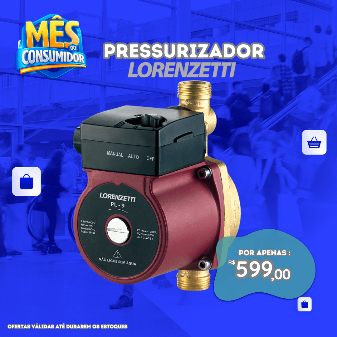Pressurizador PL 9
