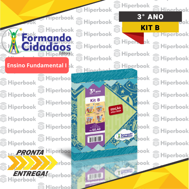 Formando Cidadãos - 3° Ano - Kit B - Ensino Fundamental 1 | HIPERBOOK