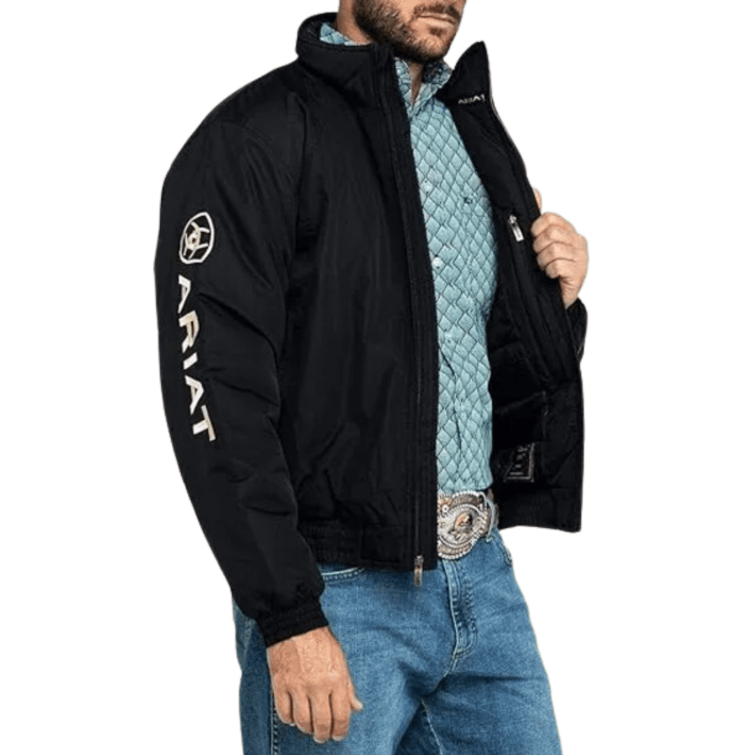 JAQUETA-ARIAT-PRETA-10009945 Horses Ville O Shopping do Cavaleiro