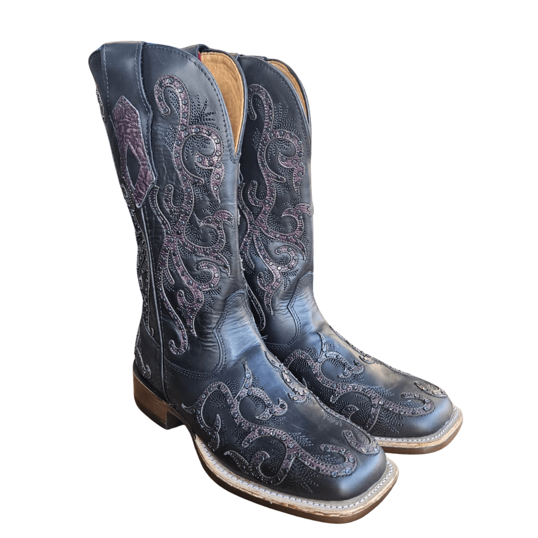 BOTA-GOYAZES-FEM.-246405-CF-MUSTANG-PRETO | Horses Ville | O Shopping ...