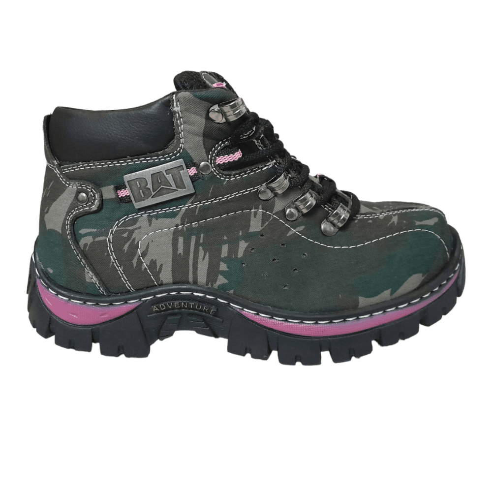 Coturno adventure hot sale feminino preto