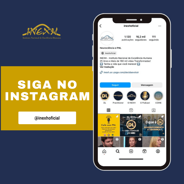 Siga o nosso Instagram e receba conteúdos diários