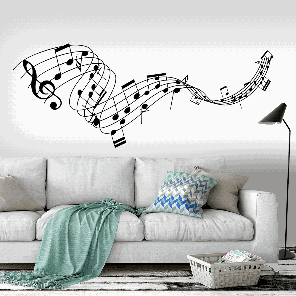 Adesivo de Parede - Musical | Inter Adesivos Decorativos
