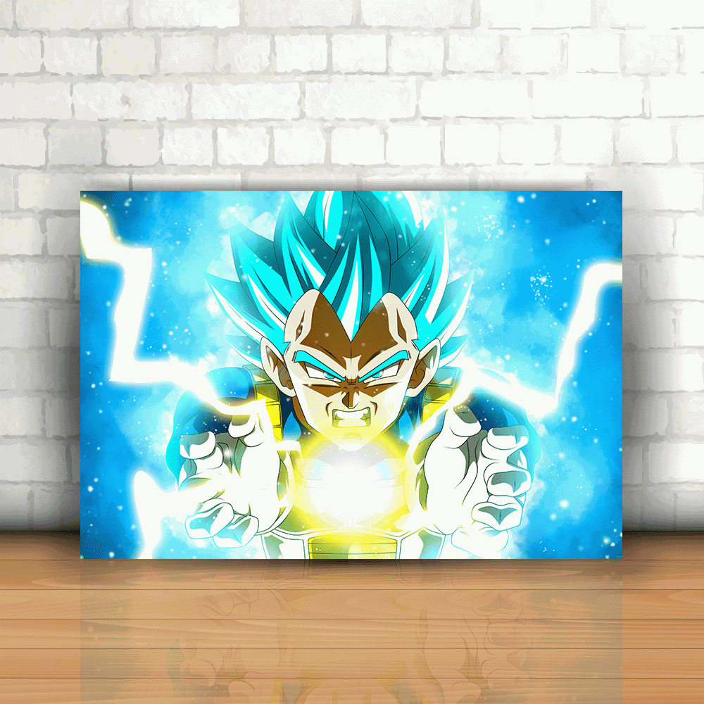 Placa Decorativa MDF Ambientes 30 cm x 20 cm - Dragon Ball Z Mirai Trunks  do Futuro Super (BD70)