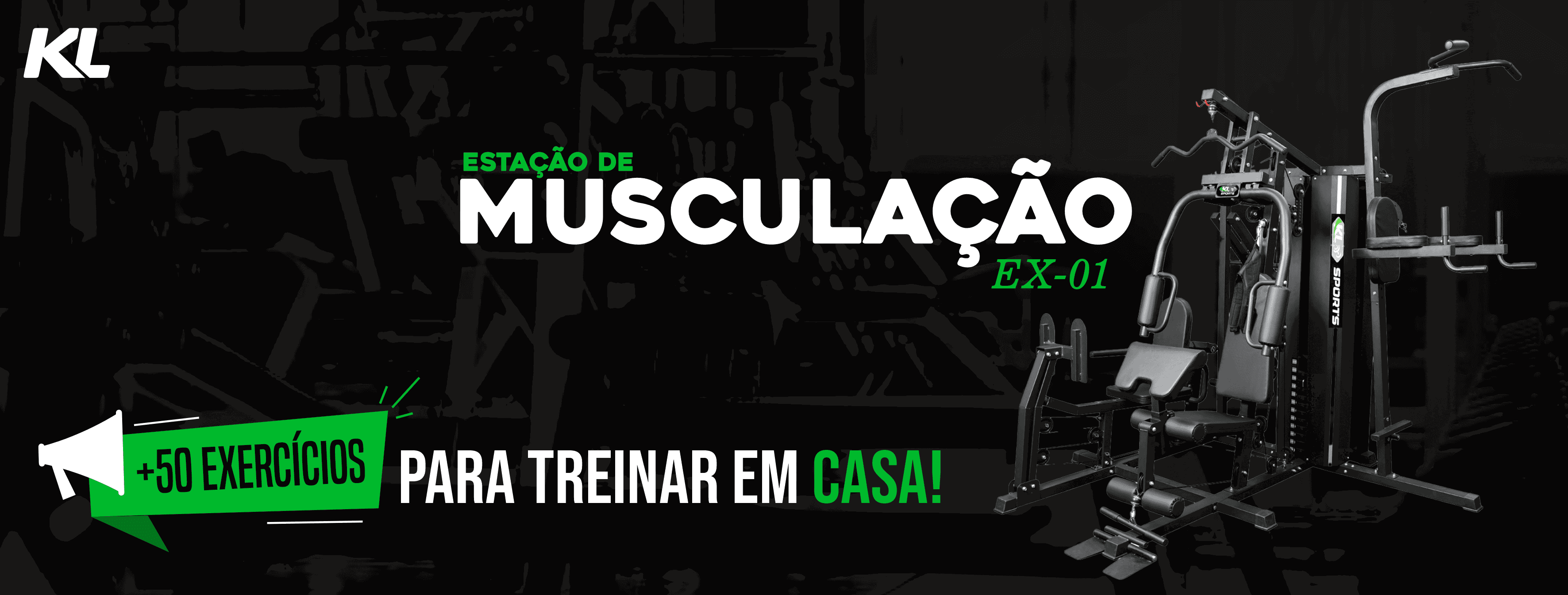 Estação de Musculação KL Sports EX-01