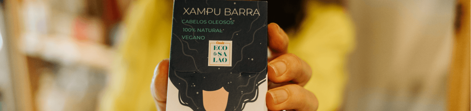 Xampu em barra natural vegano Caule