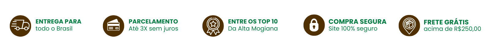 Tarja confiança