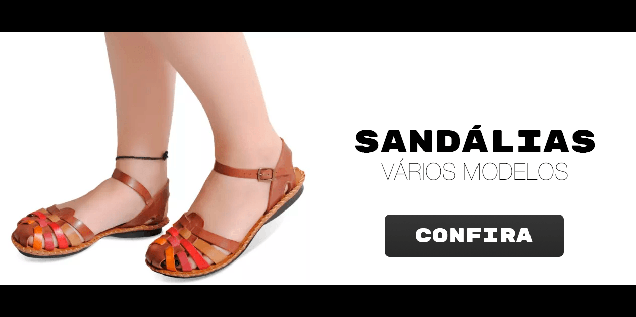 sandálias femininas