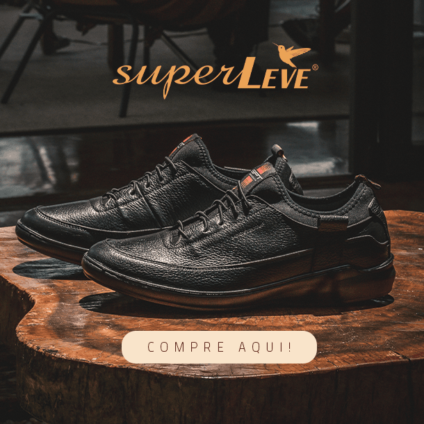 O único sapatênis Super leve!