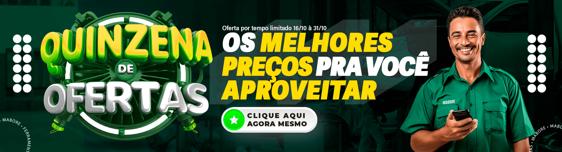 Quinzena de Ofertas - OS melhores preços para você aproveitar