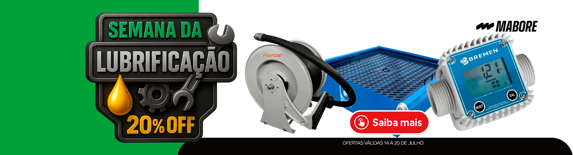 Semana da Lubrificação - Ofertas de até 20%