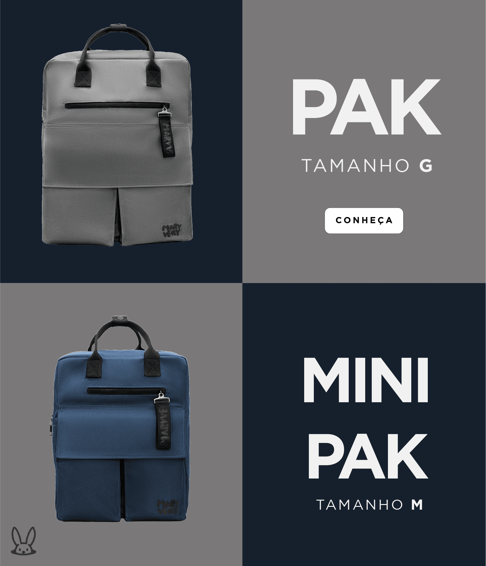 Linha Mochilas Pak