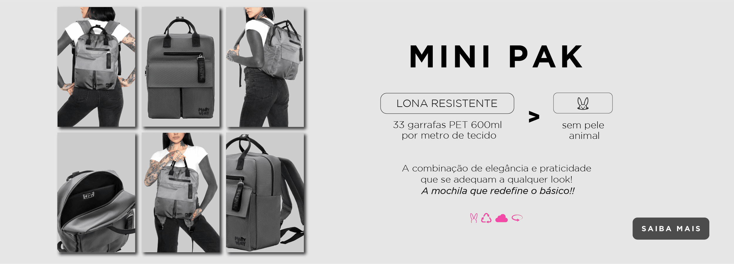 Puffer tamanho médio - perfeita para o dia a dia! 