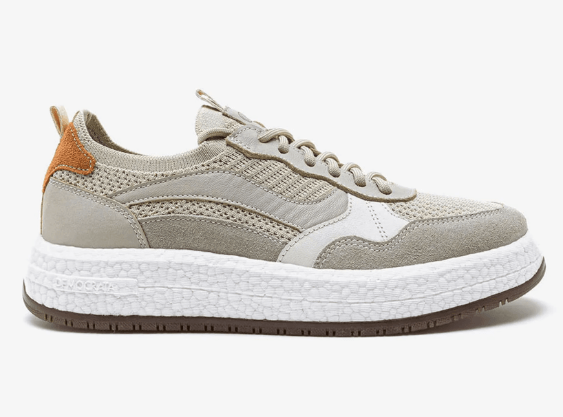 Tênis Feminino Democrata Ela Drake Pulse Off White 618102-002