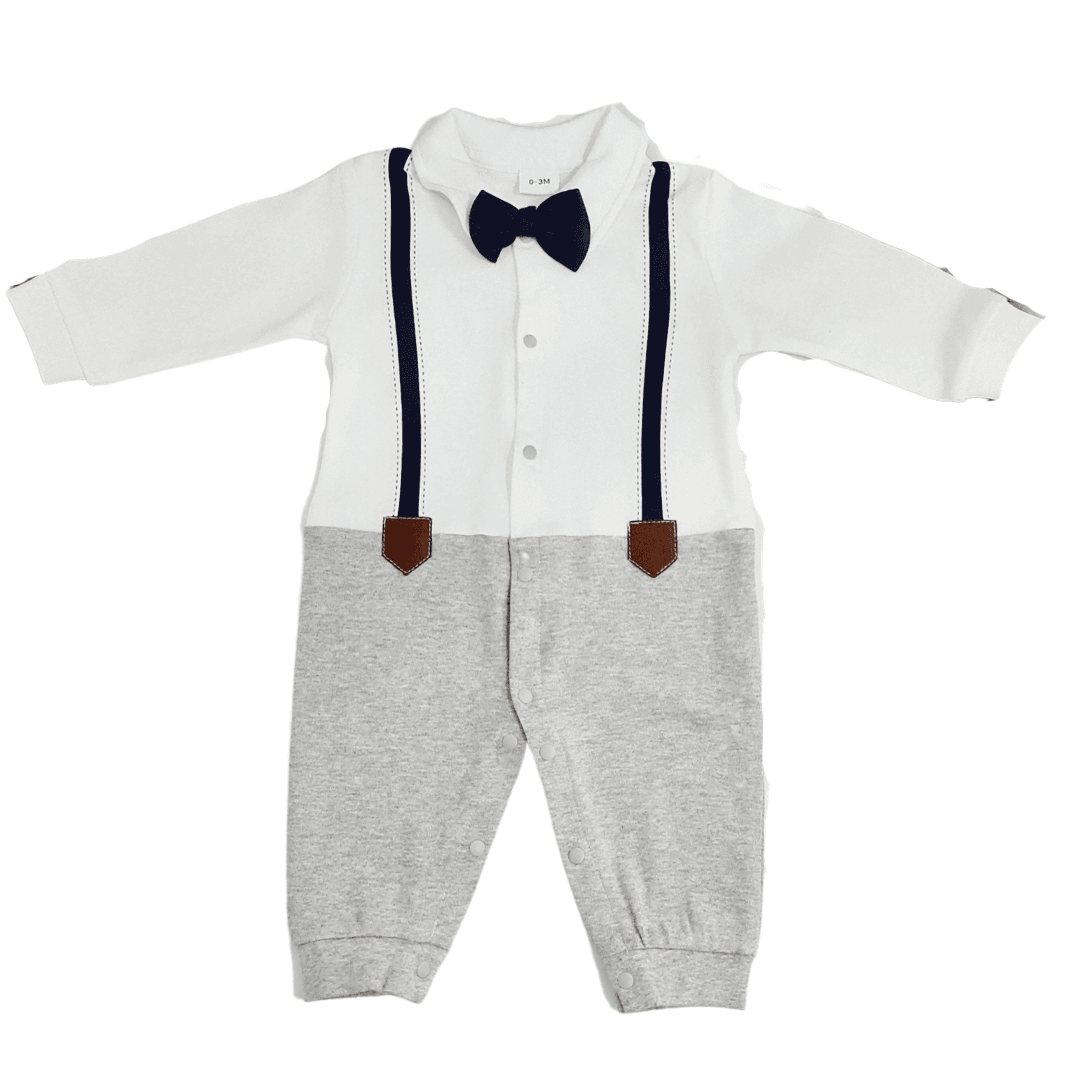 Macacao branco bebe top