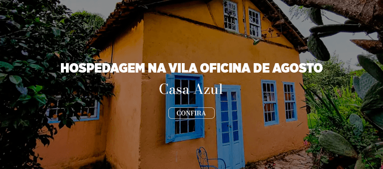 Hospedagem - casa azul