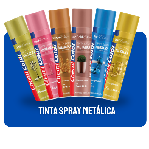 Tinta Spray Metálica