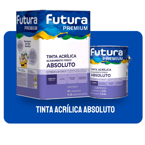 Futura Tinta Acrílica Absoluta