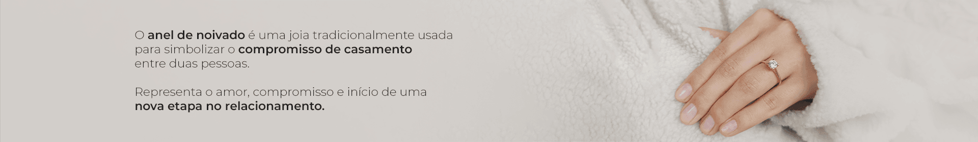 Banner Anel Solitário
