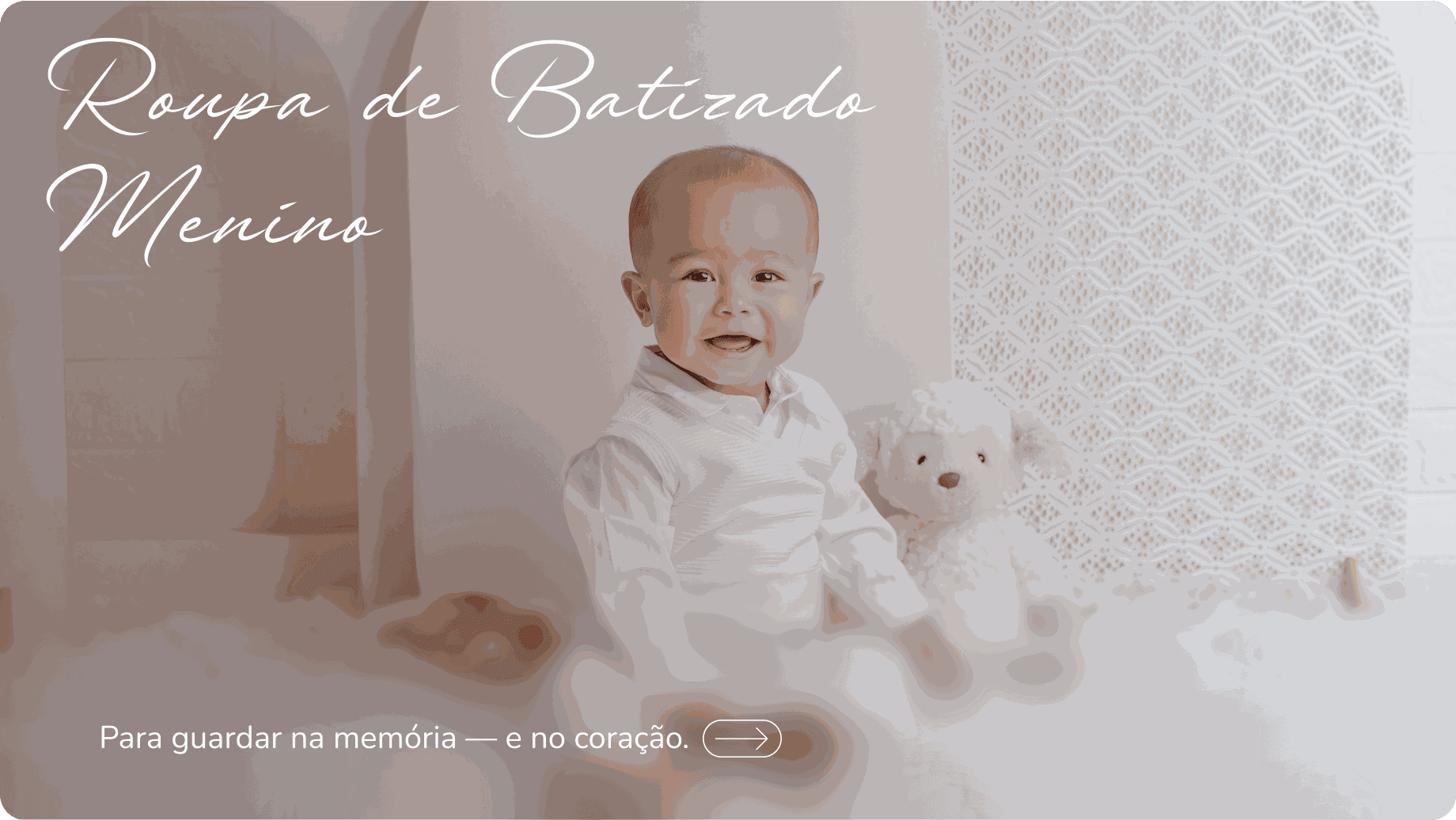 Banner Batizado Menino