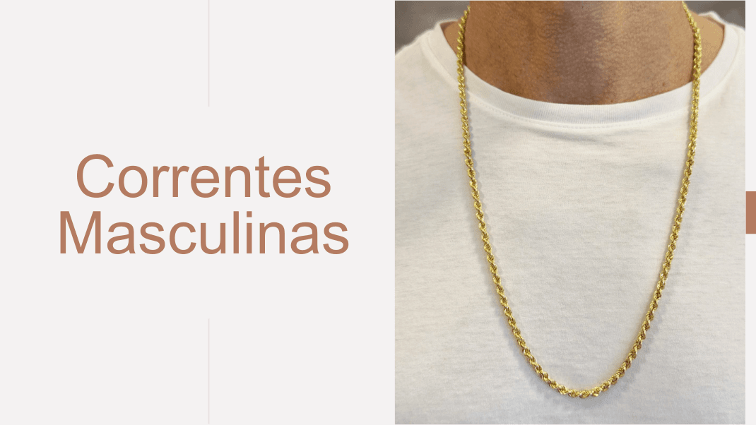 Correntes masculinas