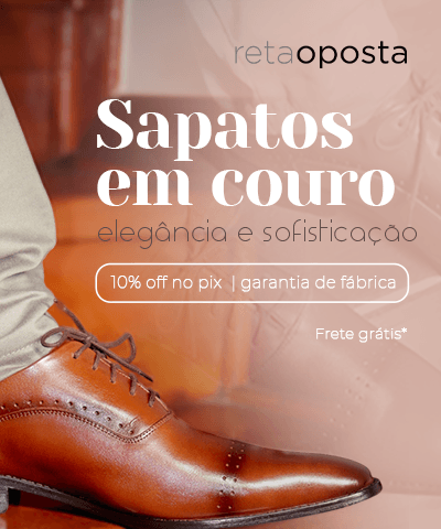 Banner Sapato Social Couro - Mobile