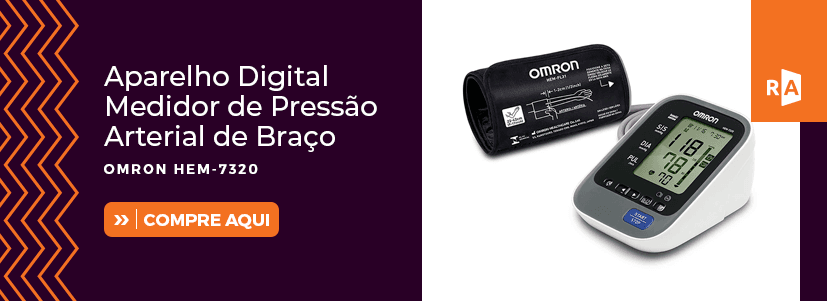 Aparelho Digital Medidor de Pressão Arterial de Braço Omron Elite+ HEM-7320