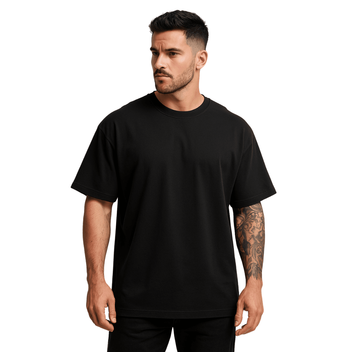Camiseta Oversized Lisa Preto | RIBEIRO STORE