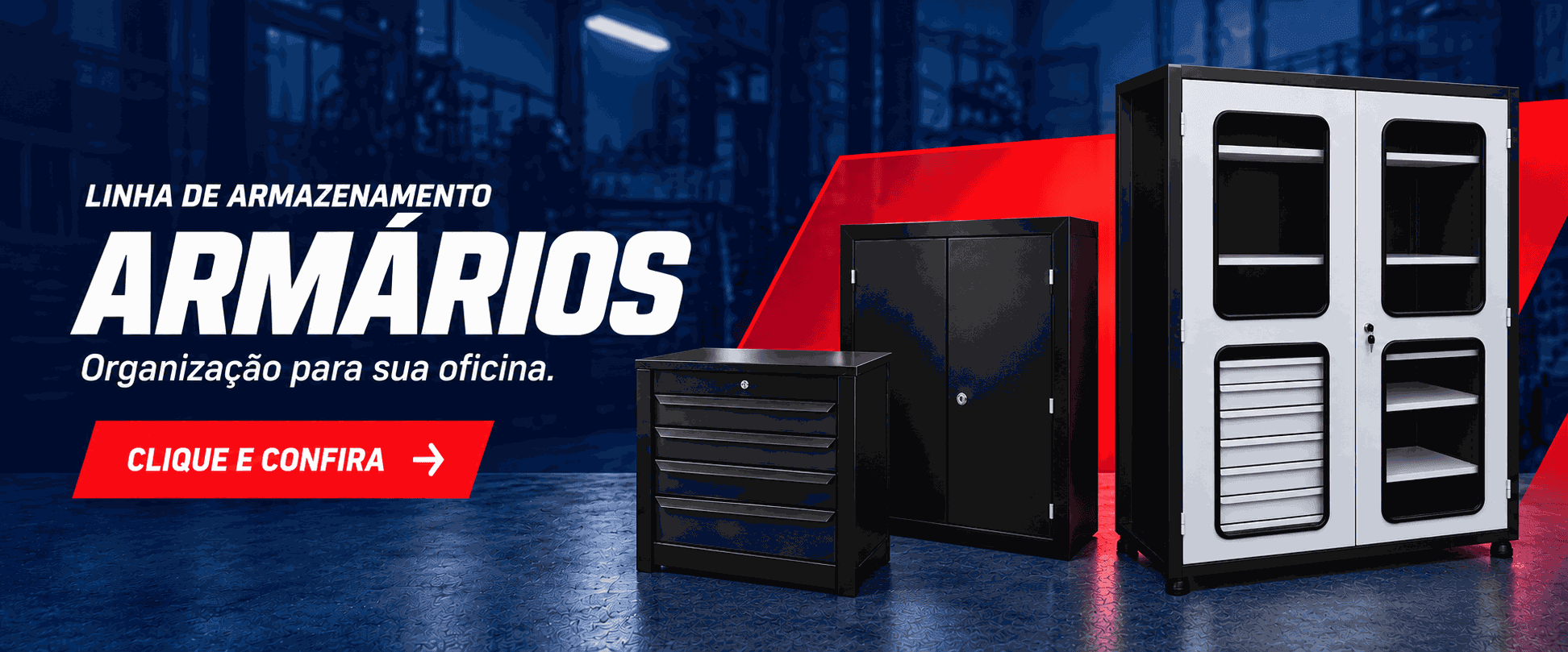 Armários e Armazenamento é na RITEC