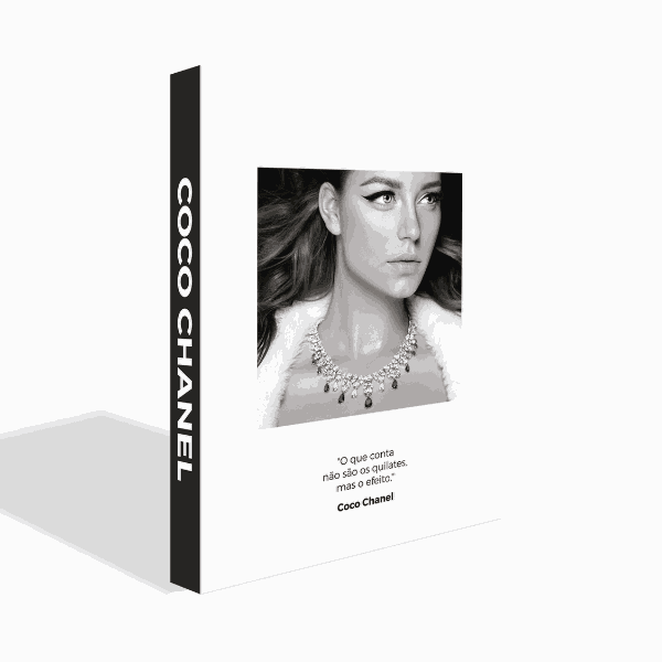 Caixa Livro Book Box Chanel Efeito Maxi | THOULOUSE
