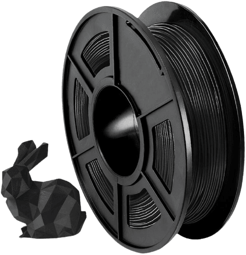 Filamento TPU S2 D60 Flexível 500g 1,75 Preto - 3DX Filamentos