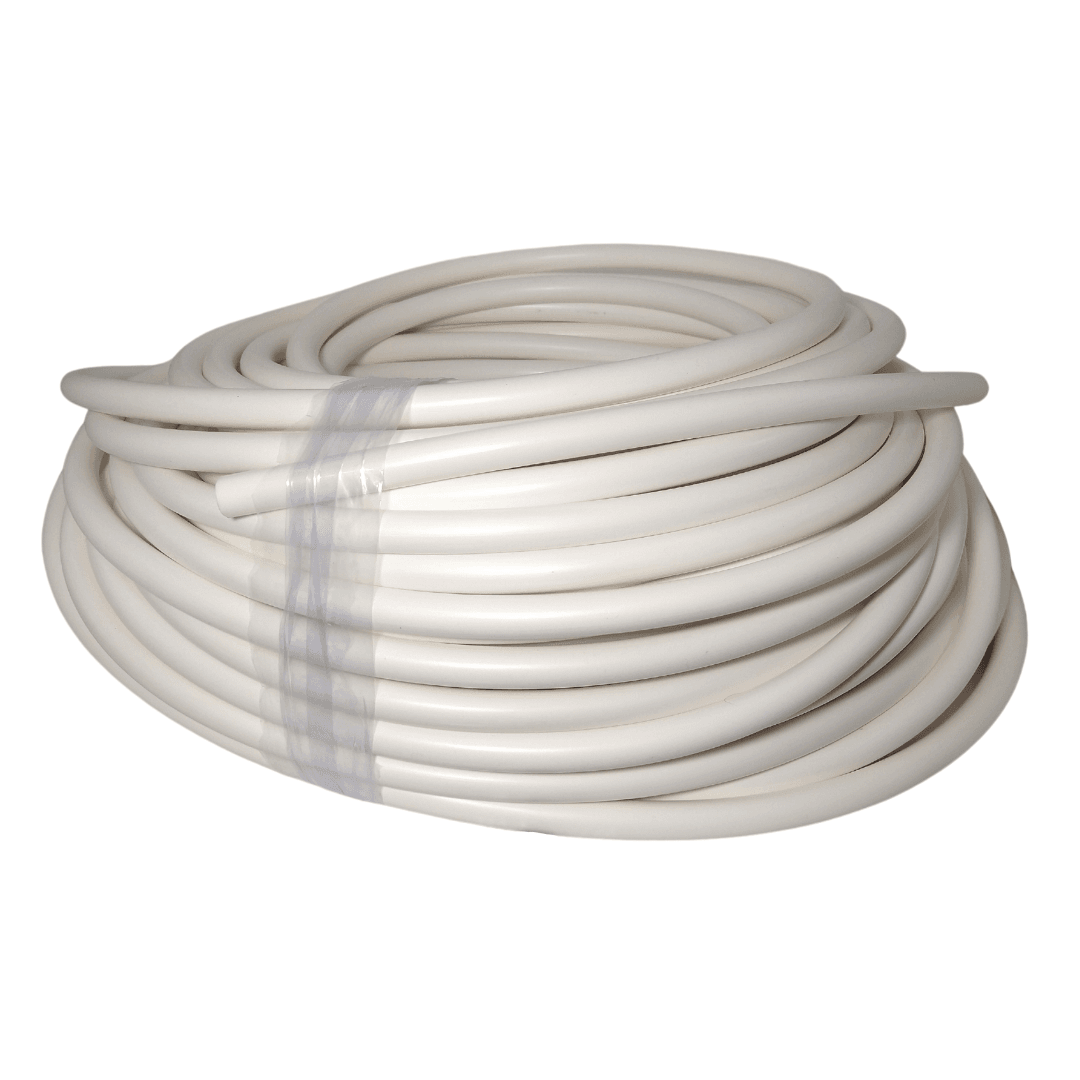 Mangueira Silicone Branco Aditivo (6x12,5mm) Cristófoli | V&B DO