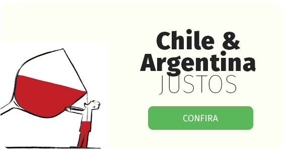 Vinhos chilenos e argentinos selecionados