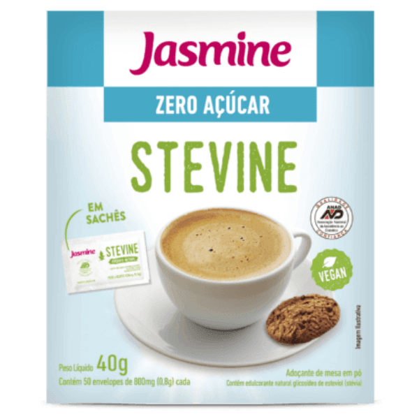 COOKIES INTEGRAIS ZERO AÇÚCAR CAPPUCCINO & AVELÃ JASMINE - 120g. -  lojajasmine