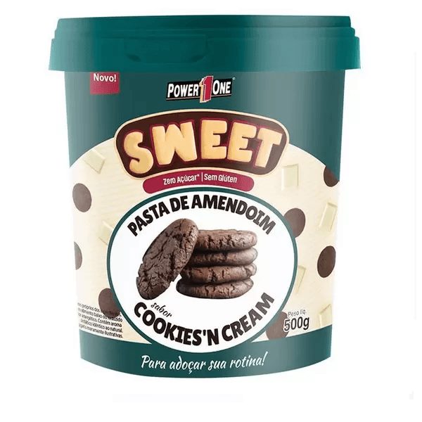 Pasta de Amendoim - Cookies n' Cream - mandubim