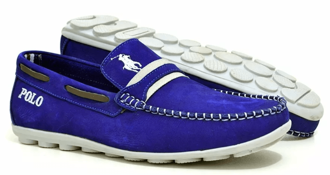 mocassim masculino polo