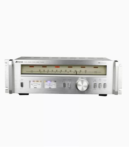 Sintonizador AM e FM Estéreo TP-5000 da linha 5000 da Polyvox