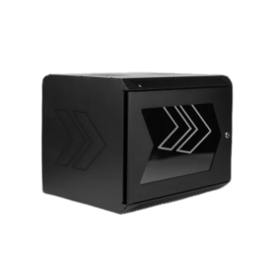 RACK HORIZONTAL 7U PRETO COM VISOR PPA | Acretec Distribuidora