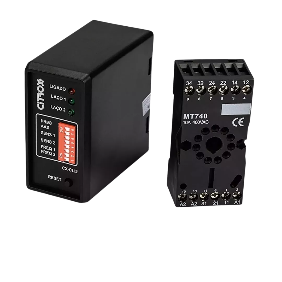 CENTRAL DE LAÇO INDUTIVO 2 PONTOS | Acretec Distribuidora