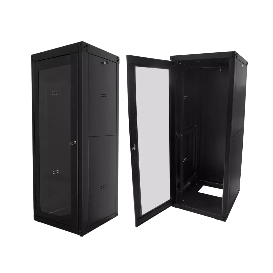 RACK PISO MODULAR 19 44UX870 ACR PRETO | Acretec Distribuidora
