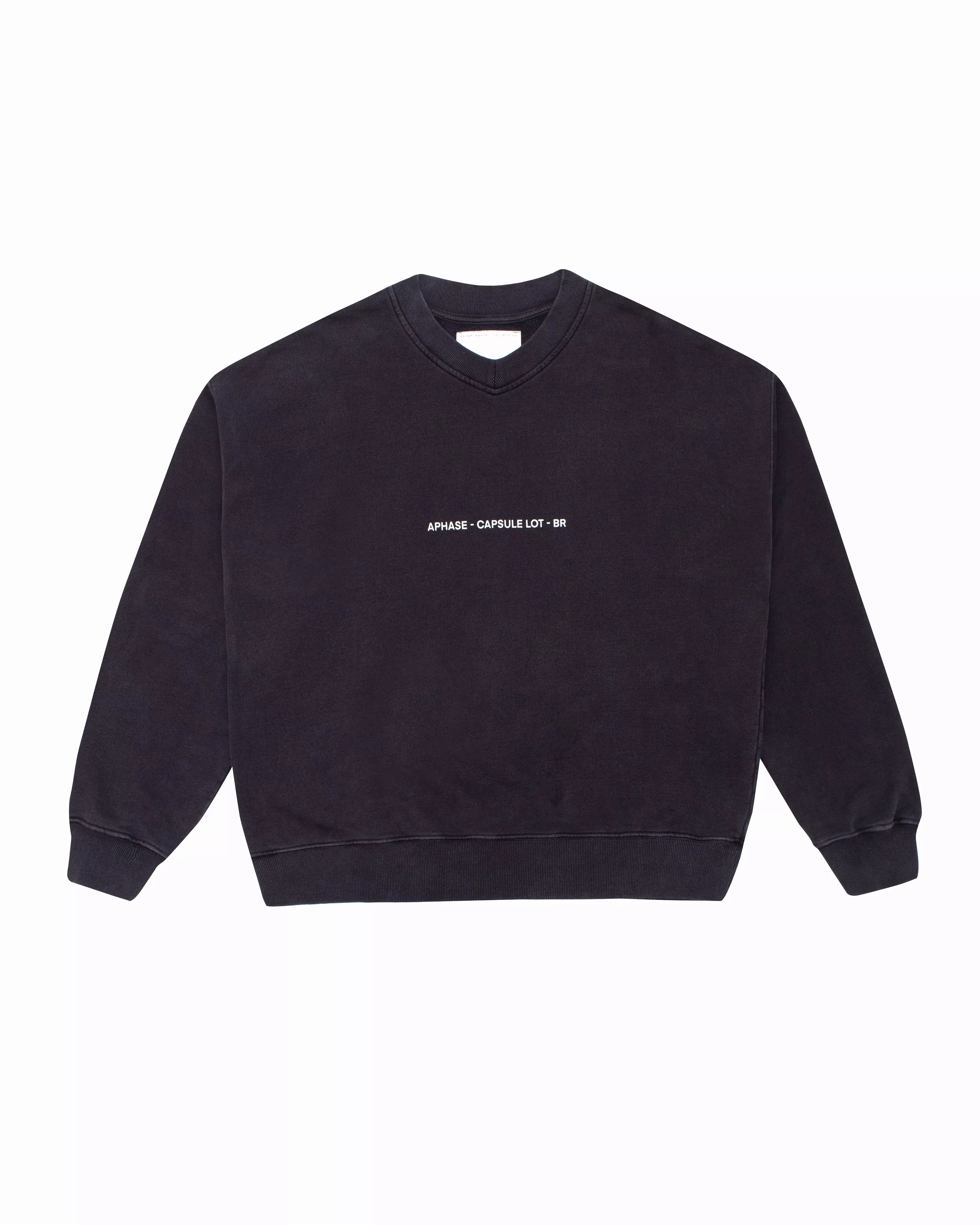V SWEATER - PETROLEUM