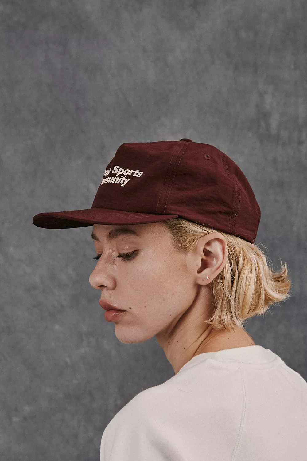 SPORTIVE CAP - DARK RED