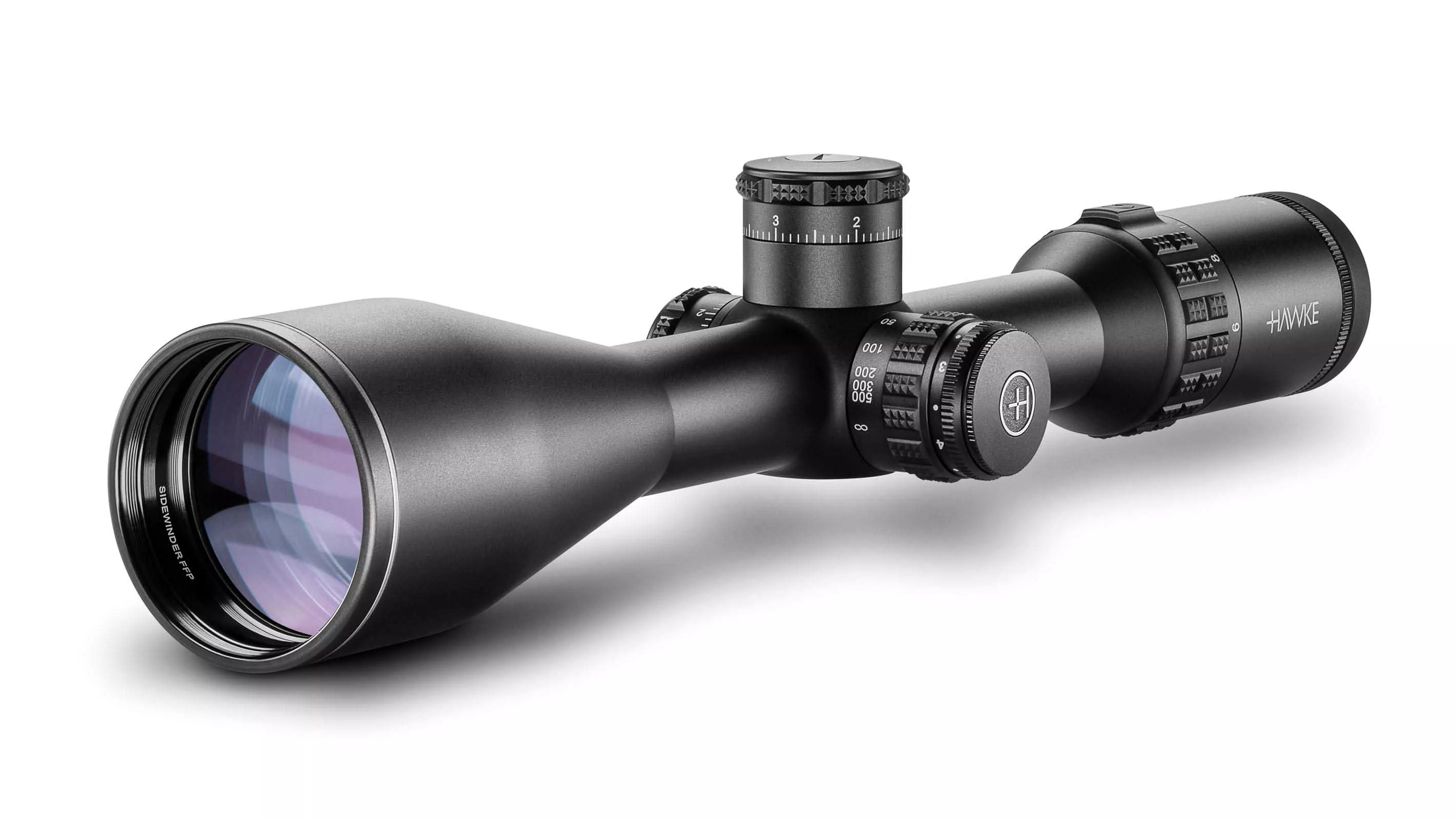 HAWKEスコープ Sidewinder 6.5-26×56 Luneta Hawke Sidewinder 30 FFP 6-24x56 FFP Half Mil Reticle